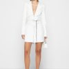 Maniere De Voir Corset Blazer Dress With Chain | Dresses