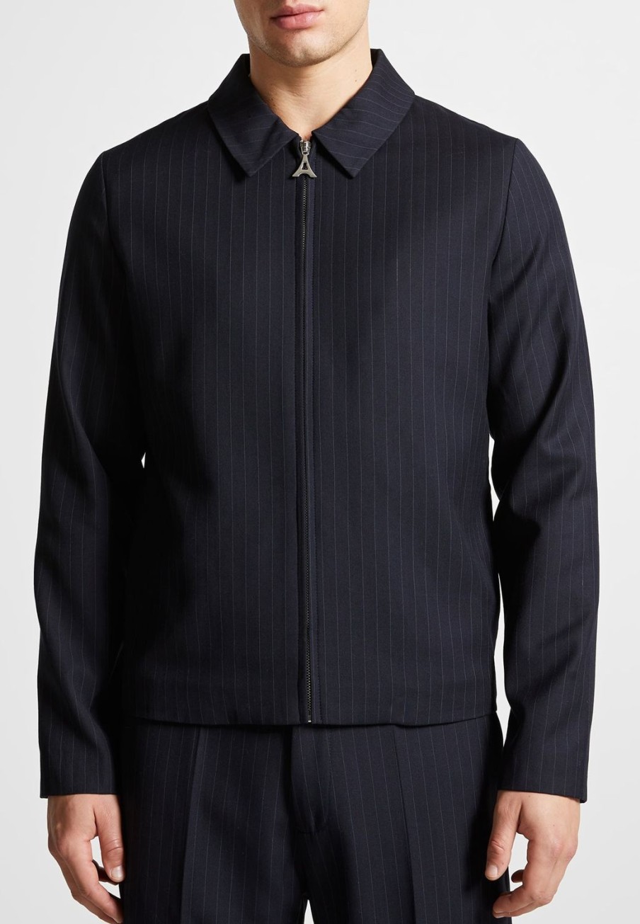 Maniere De Voir Pinstripe Tailored Jacket | Jackets