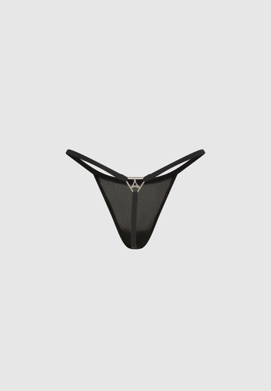 Maniere De Voir Mesh G-String | Lingerie