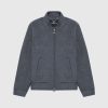 Maniere De Voir Wool Blend Marl Bomber Jacket | Jackets