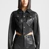 Maniere De Voir Vegan Leather Contour Jacket | Jackets