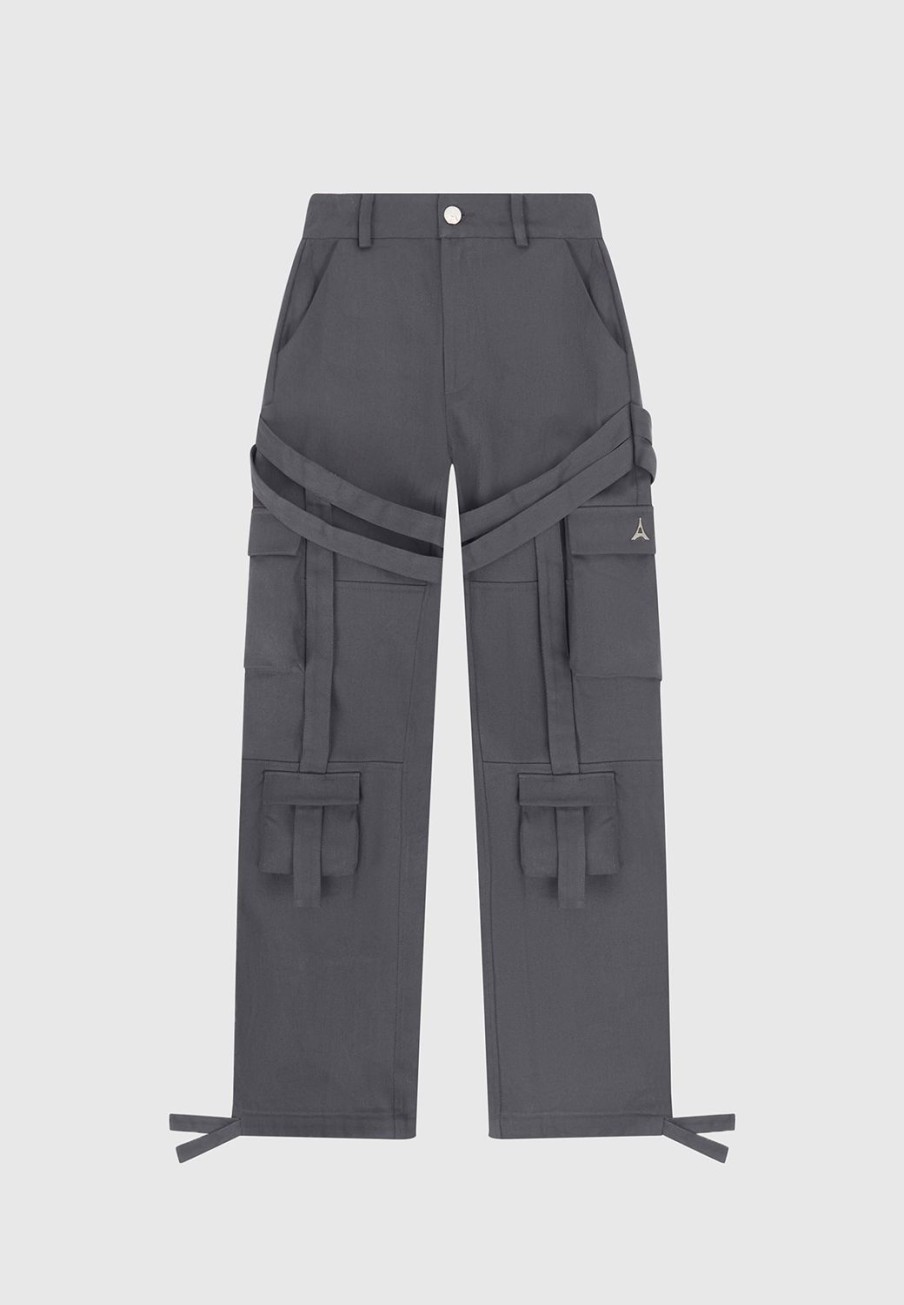 Maniere De Voir Strap Detail Cargo Pants | Cargo Pants & Joggers