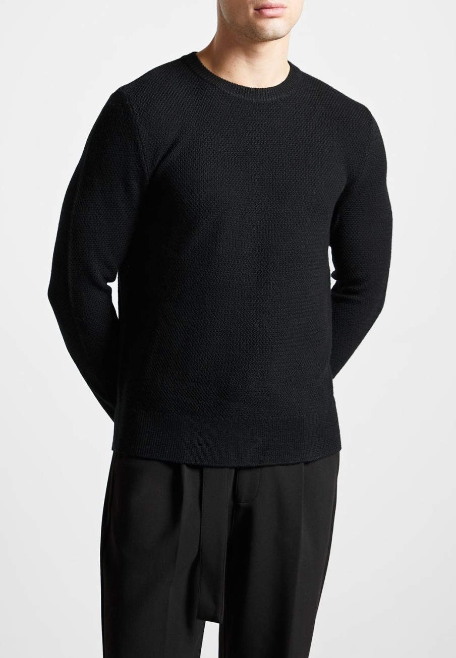 Maniere De Voir Eternel Textured Jumper | Knitwear