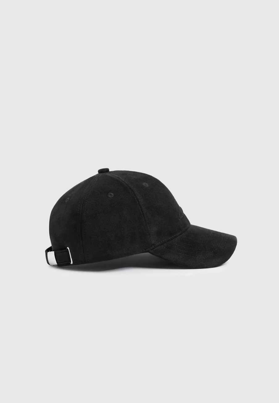 Maniere De Voir Signature Suede Cap | Hats