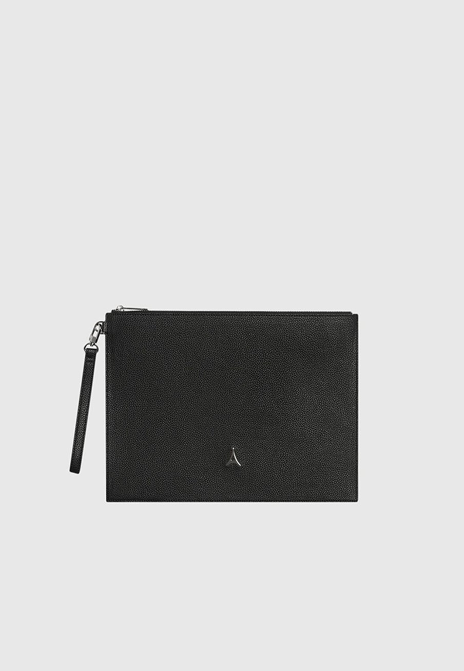 Maniere De Voir Vegan Leather Eiffel Laptop Case | Bags