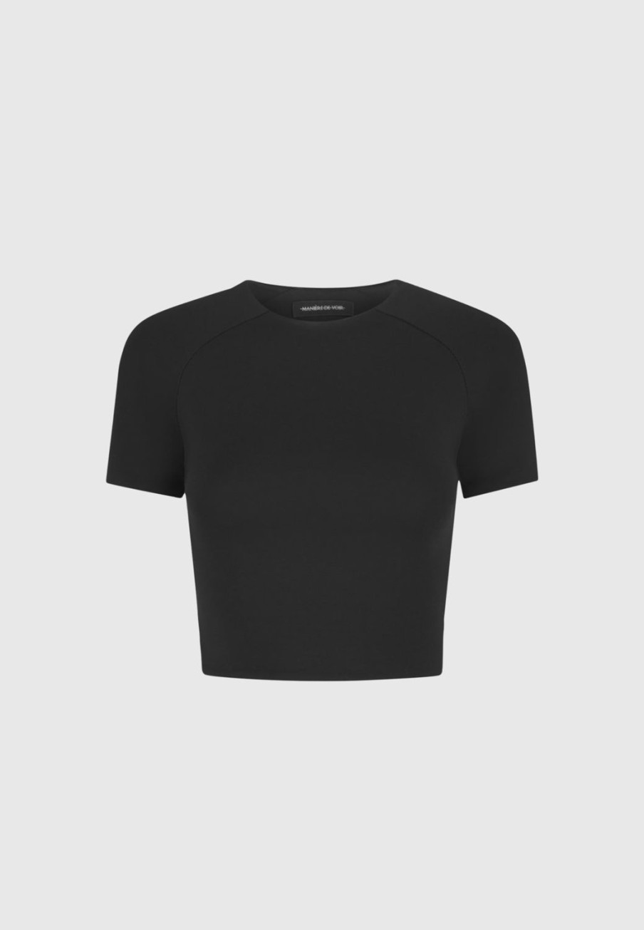 Maniere De Voir Eternelle Short Sleeve T Shirt | Tops & T Shirts