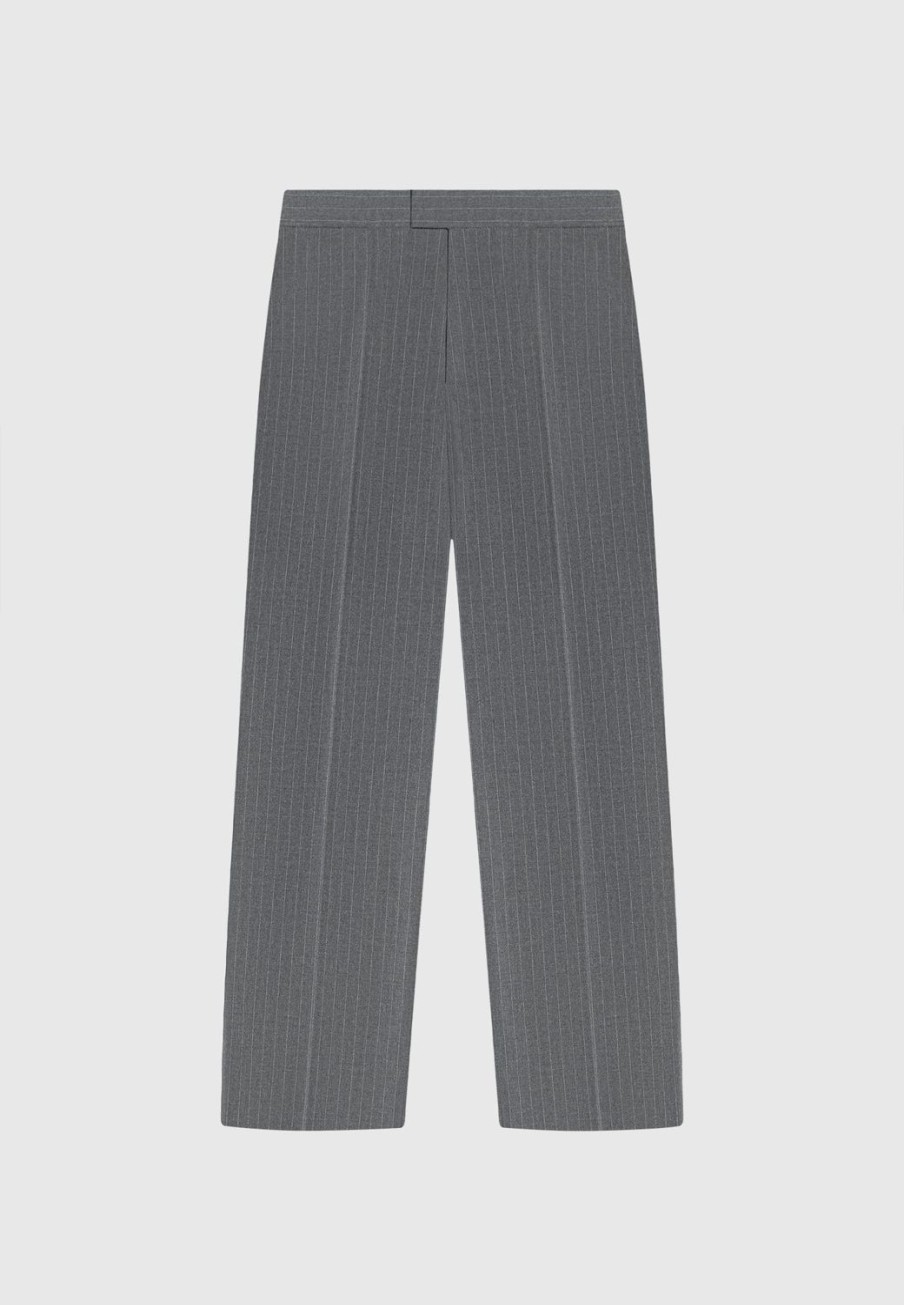 Maniere De Voir Pinstripe Tailored Trousers | Modern Tailoring