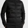 Maniere De Voir Vegan Suede & Jersey Heat Seal Jacket | Jackets