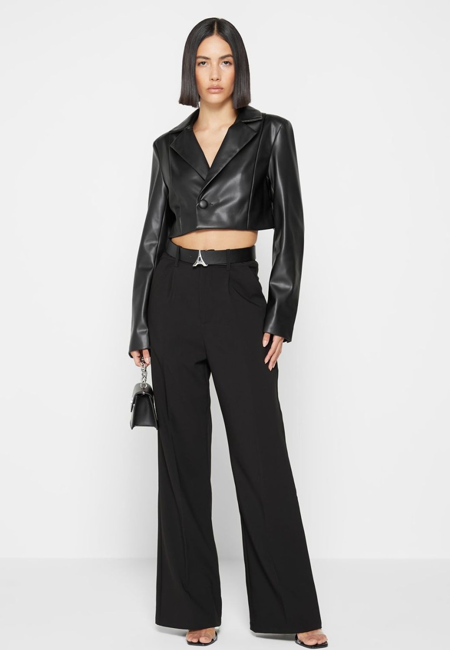 Maniere De Voir Eiffel Belt Trousers | Trousers