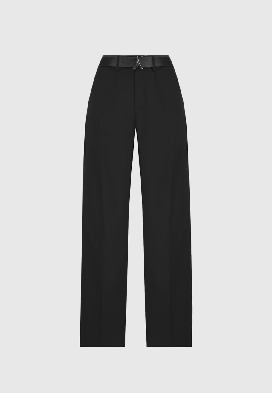 Maniere De Voir Eiffel Belt Trousers | Trousers