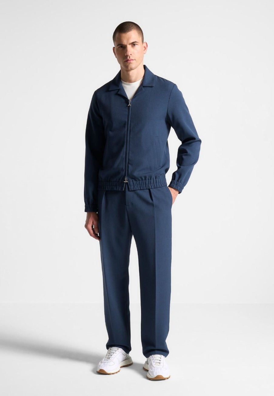 Maniere De Voir Relaxed Tailored Trousers With Pleat | Formal Trousers