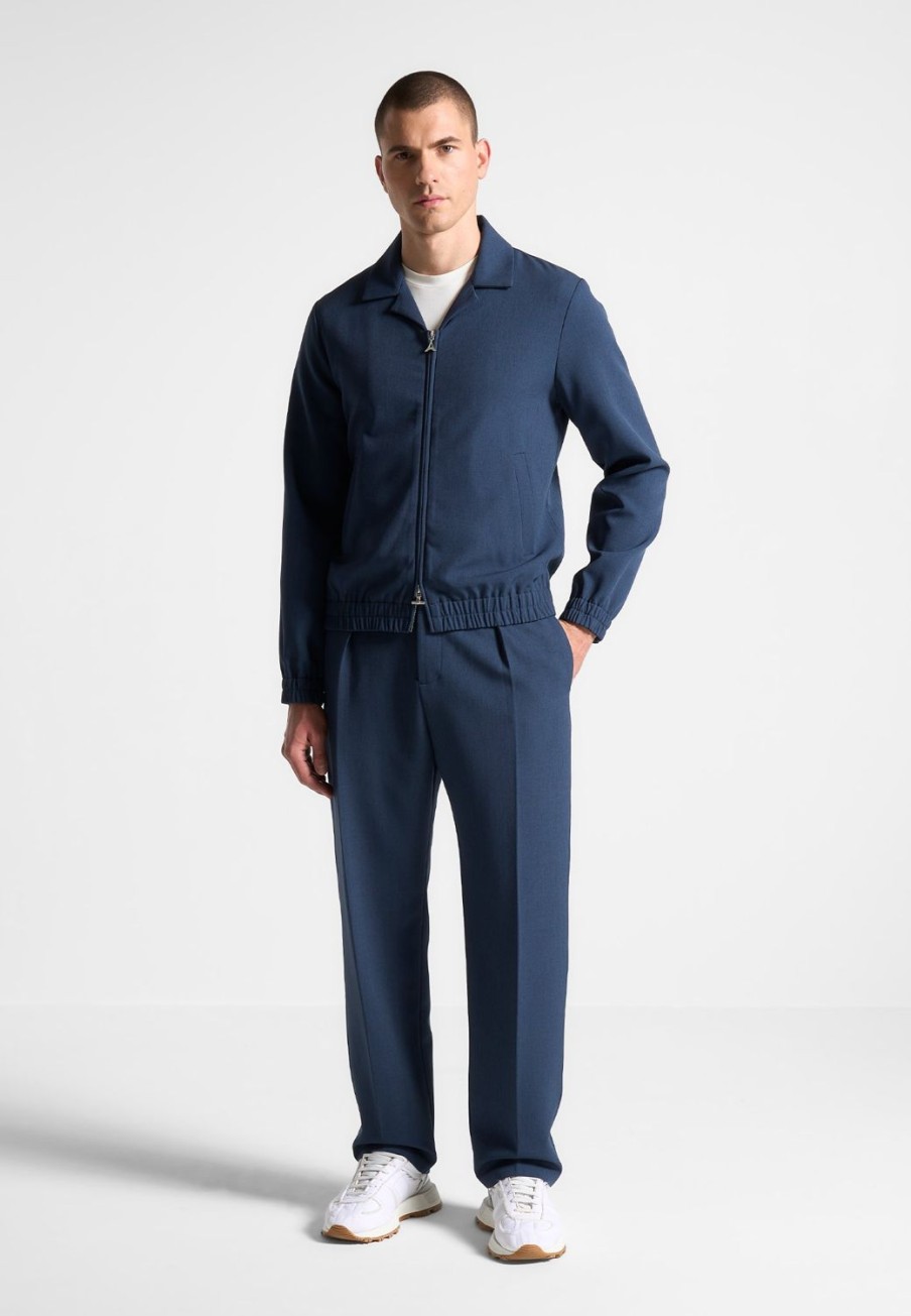 Maniere De Voir Relaxed Tailored Trousers With Pleat | Modern Tailoring