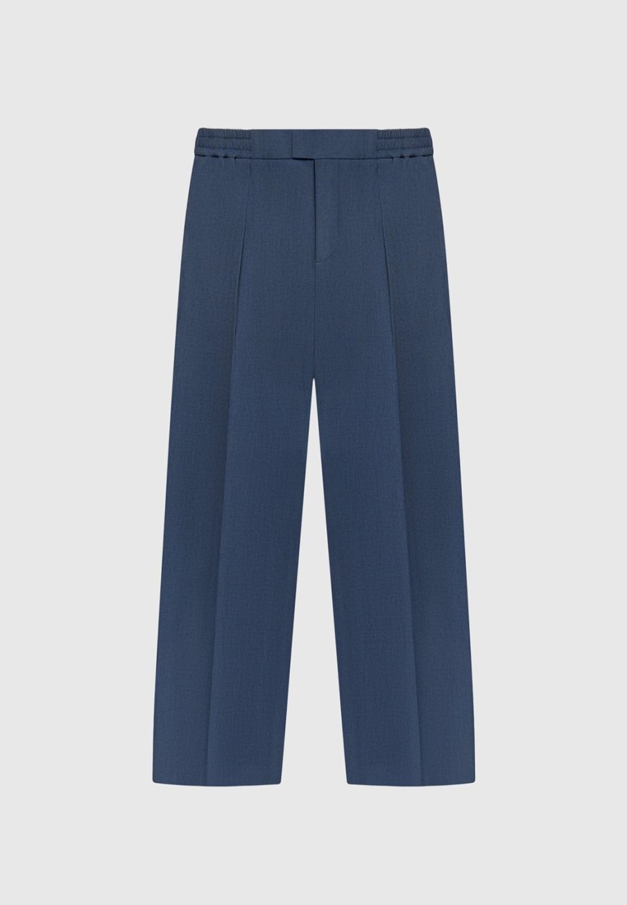 Maniere De Voir Relaxed Tailored Trousers With Pleat | Modern Tailoring