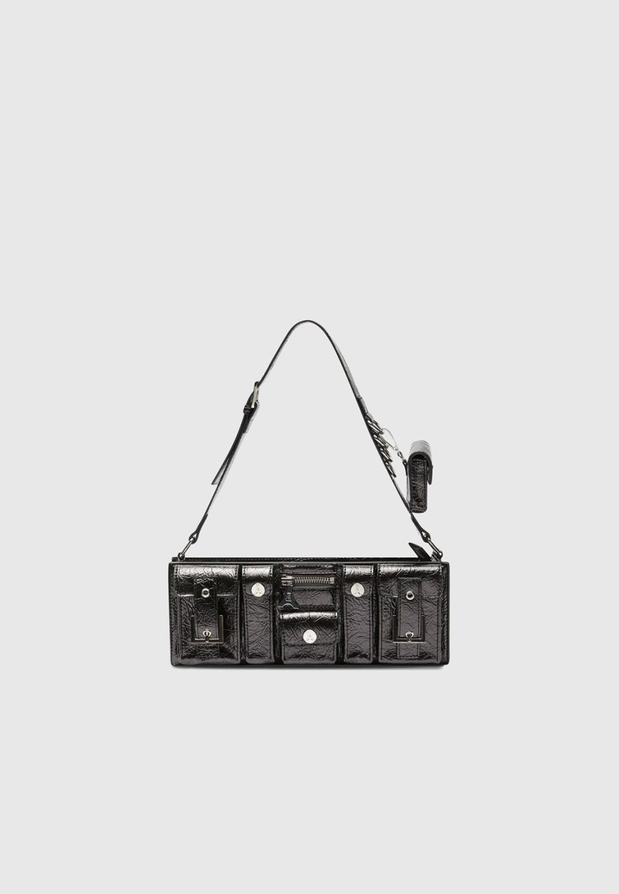 Maniere De Voir Multi Cargo Pocket Bag Chrome | Bags