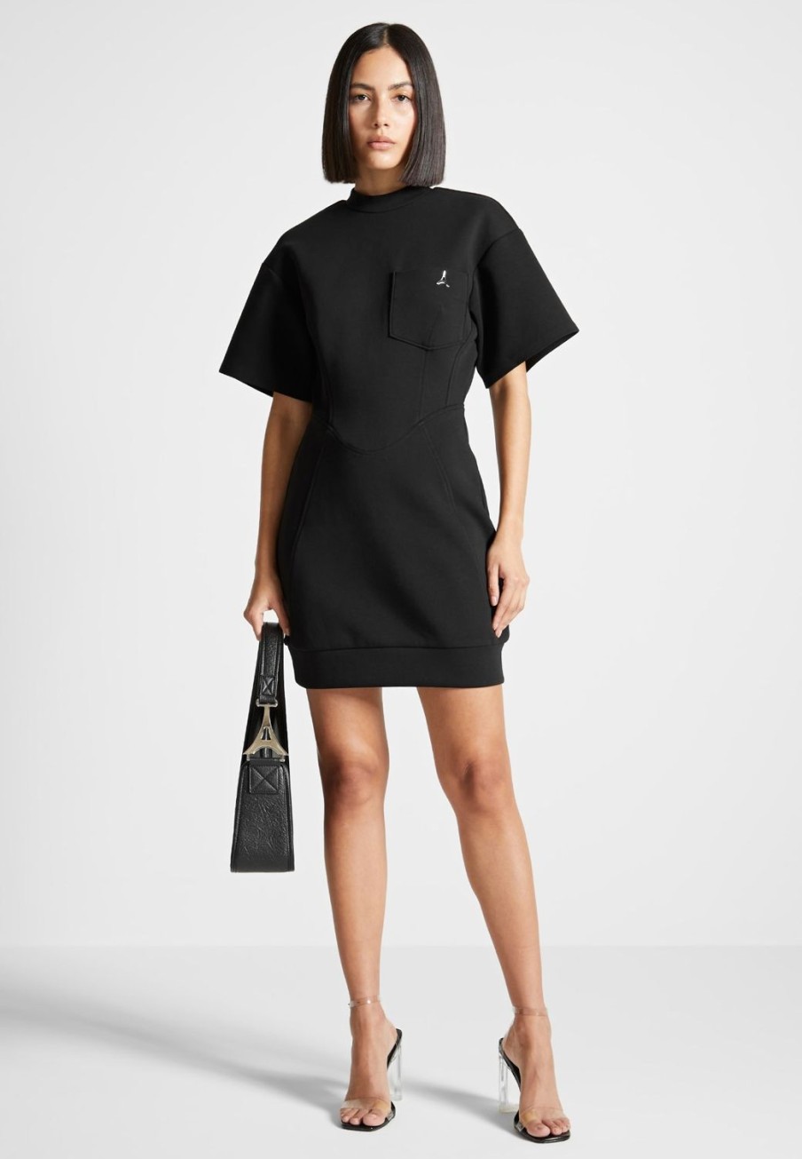 Maniere De Voir Corset T-Shirt Dress | Dresses