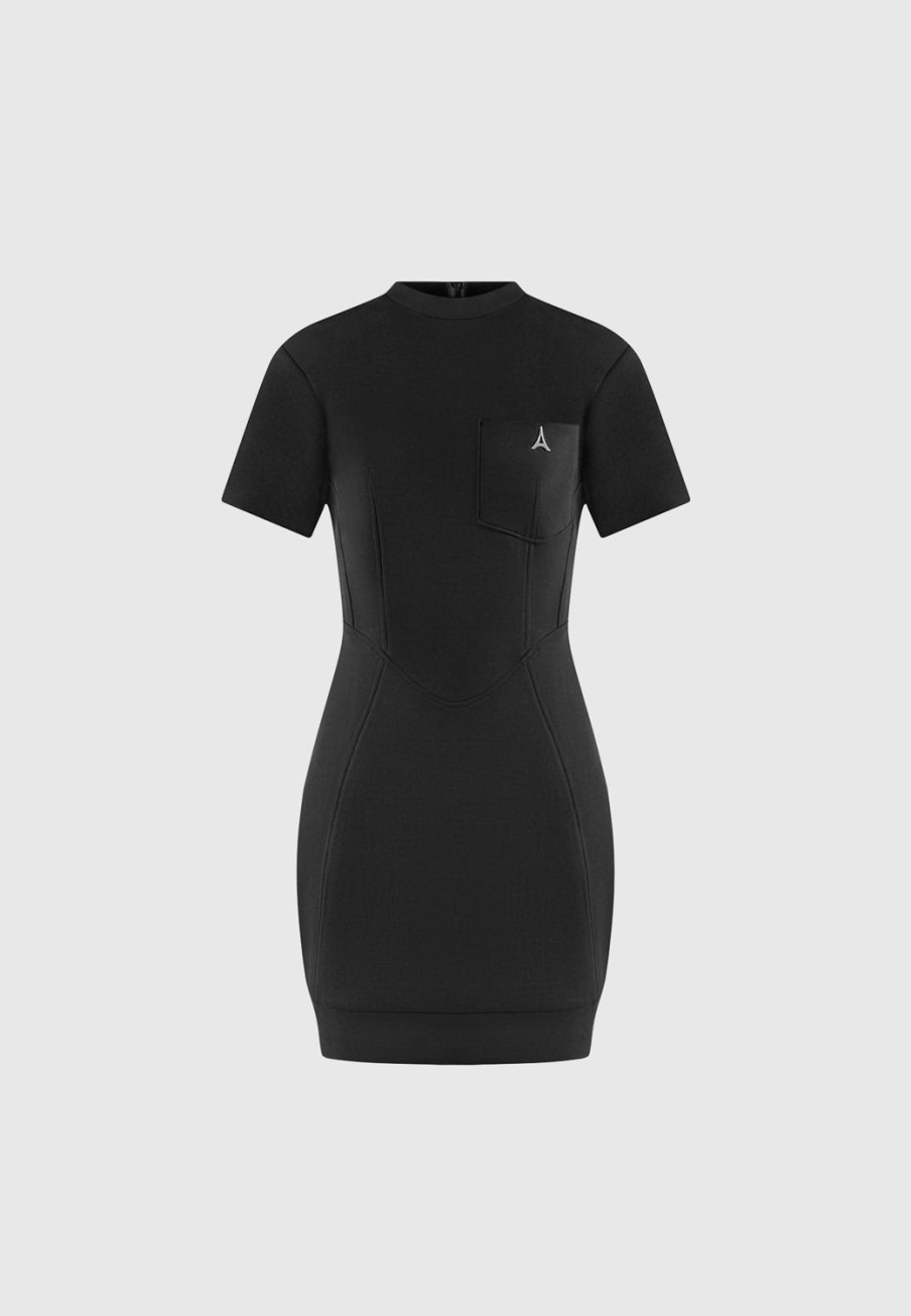 Maniere De Voir Corset T-Shirt Dress | Dresses