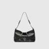 Maniere De Voir Vegan Leather Multi Strap Shoulder Bag | Bags