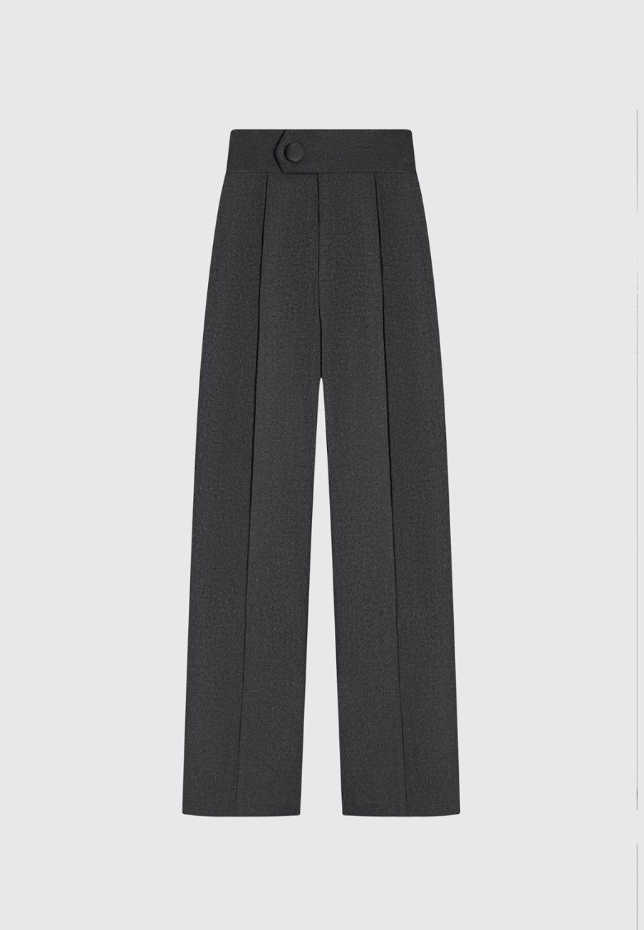 Maniere De Voir High Waisted Tailored Trousers | Trousers