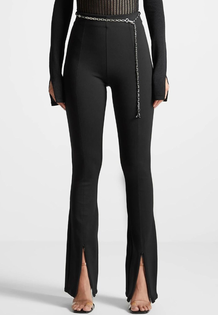 Maniere De Voir Fit And Flare Leggings With Chain | Matching Sets