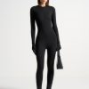 Maniere De Voir Eternelle Long Sleeve Jumpsuit With Gloves | Jumpsuits & Playsuits