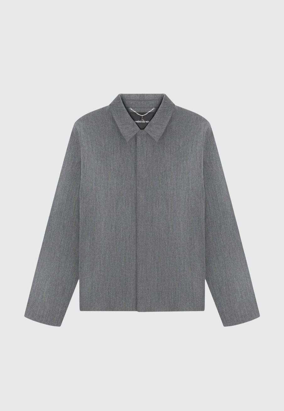 Maniere De Voir Minimal Boxy Jacket | Modern Tailoring