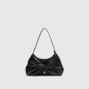 Maniere De Voir Vegan Leather Twist Bag | Bags