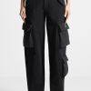 Maniere De Voir High Waisted Loopback Cargo Pants | Tracksuits