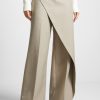 Maniere De Voir Wrap Tailored Trousers | Trousers